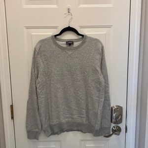 Mens large express gray sweater